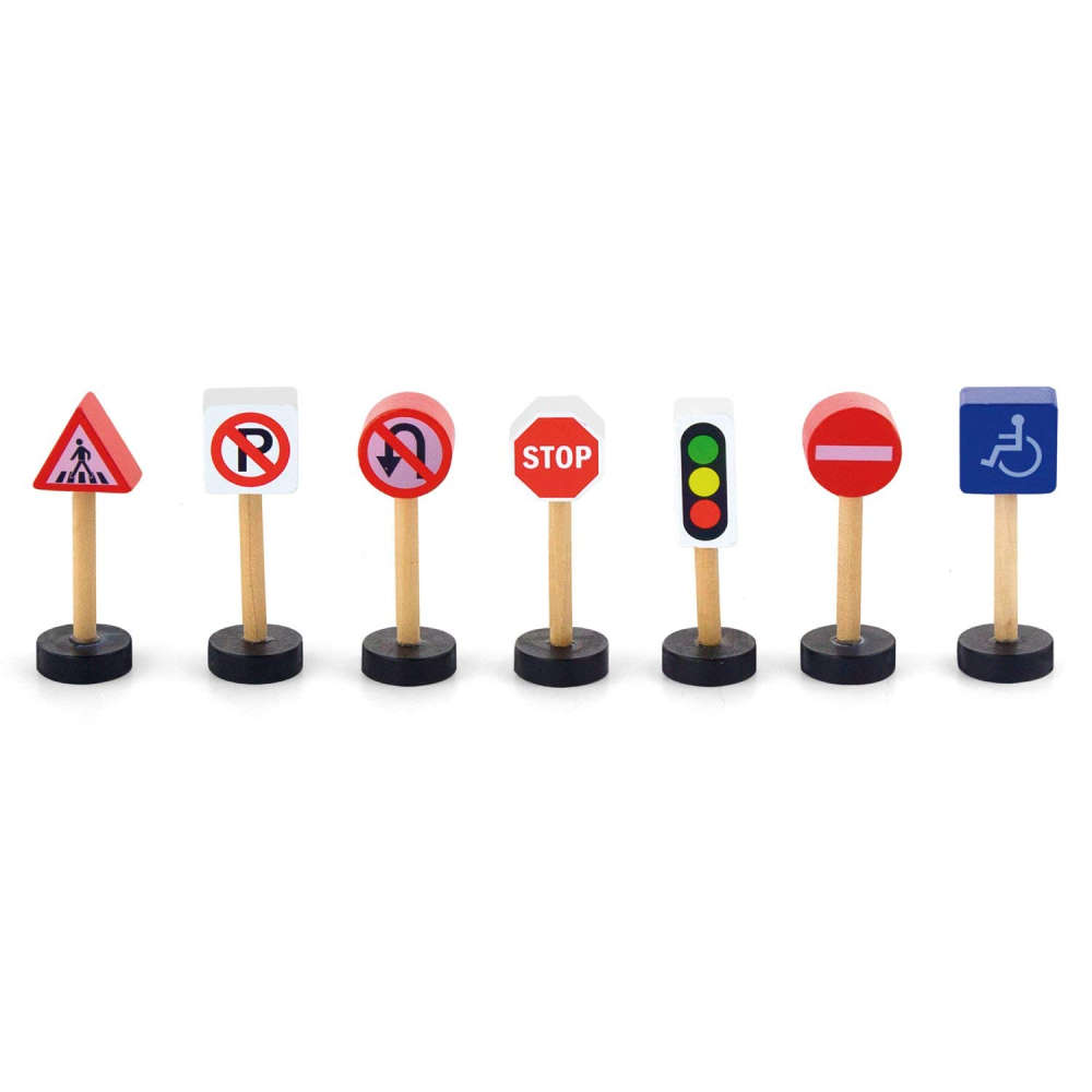 VIGA Wooden Road Signs