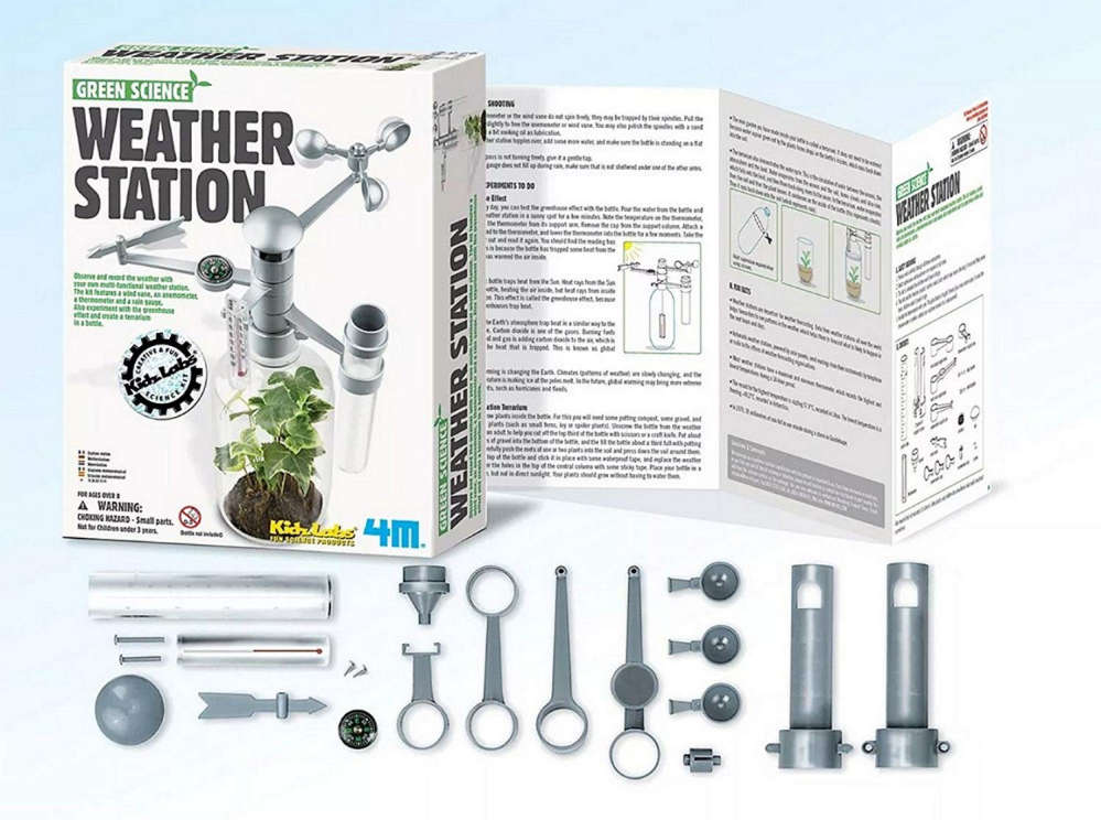 4M Kidzlabs Green Science Weather Station Kit