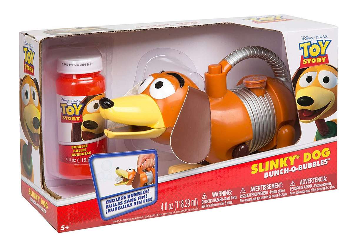 Disney Pixar Toy Story Slinky Dog Bunch-O-Bubbles