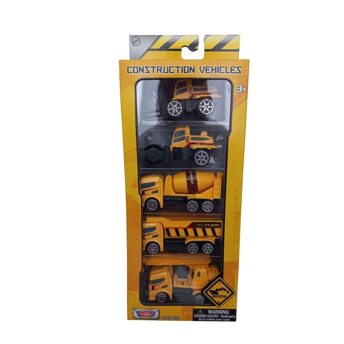 Motormax 5-Piece Die-Cast Construction Vehicle Set