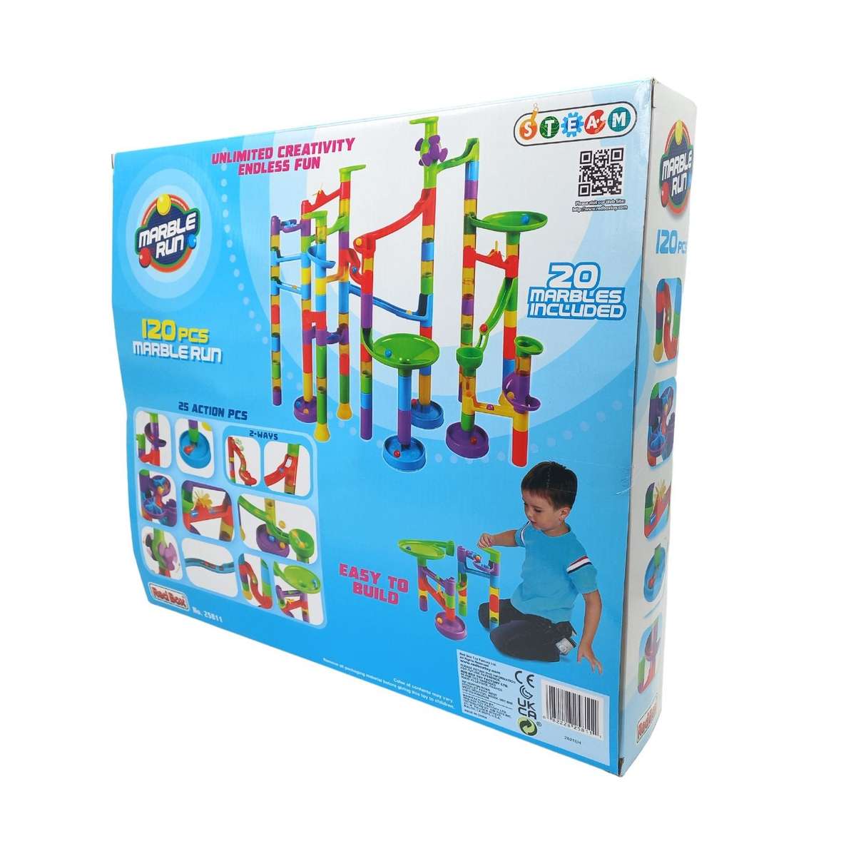 Marble Run 120pc Educational Playset