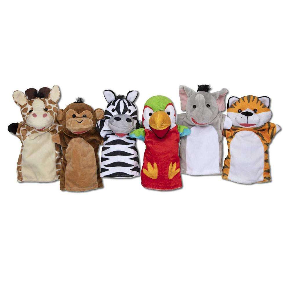 Melissa & Doug Deluxe Safari Puppet Set