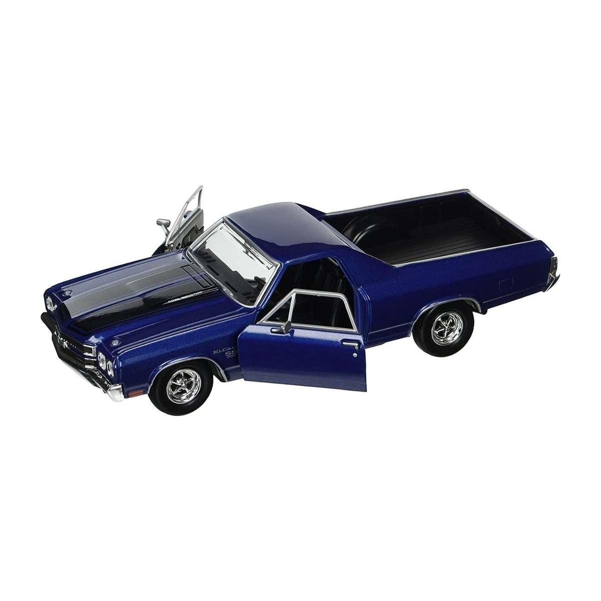 Motormax 1:24 Scale 1970 Chevy El Camino Blue Diecast Vehicle