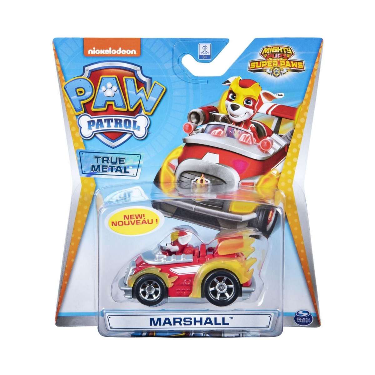 Paw Patrol True Metal Diecast Vehicle Marshall Flaming Vehicle