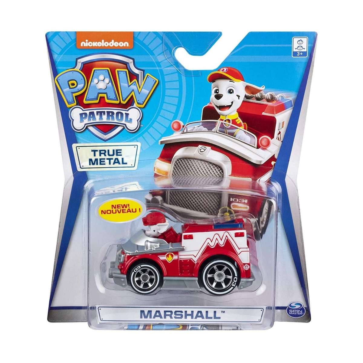 Paw Patrol True Metal Diecast Vehicle Marshall