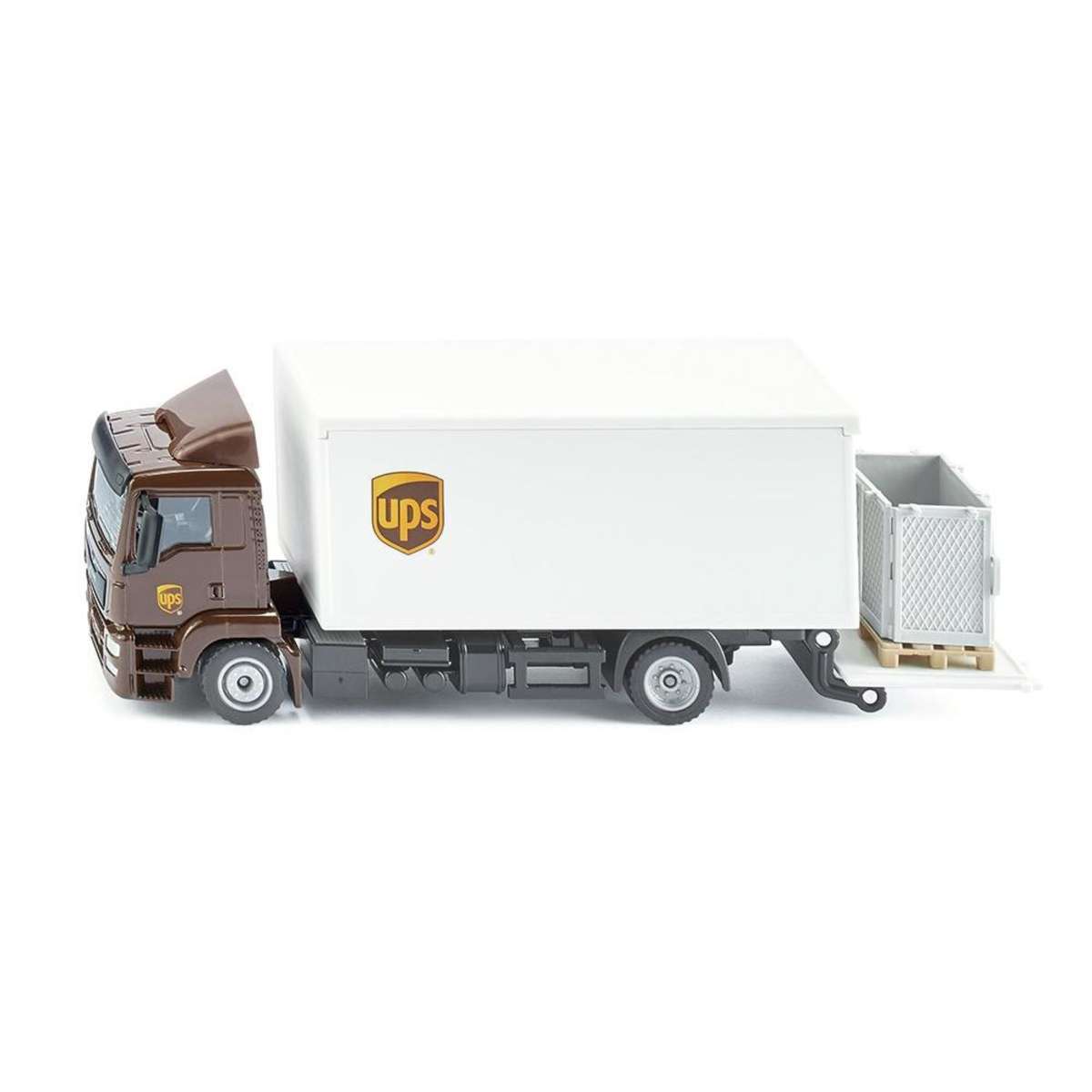 Siku UPS MAN Truck With Box Body And Tail Lift Scale 1:50