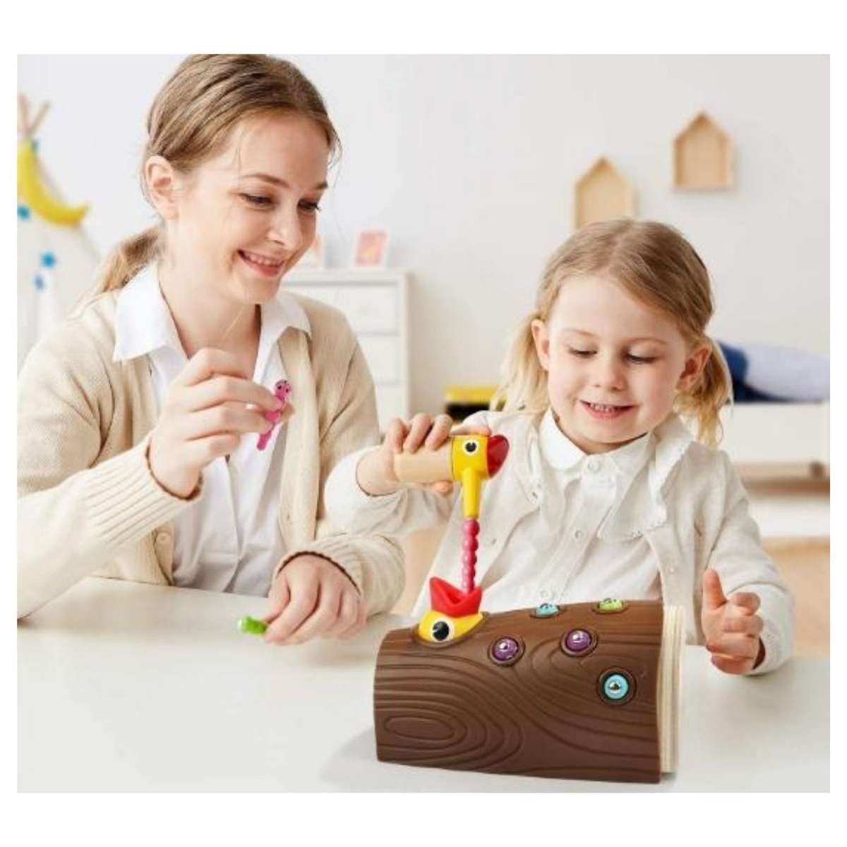 TopBright Woodpecker Feeding Games