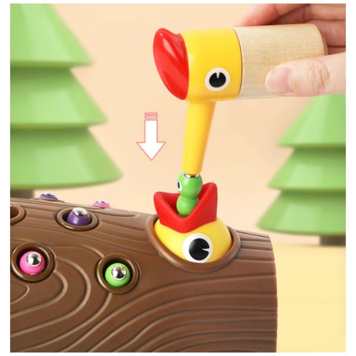 TopBright Woodpecker Feeding Games