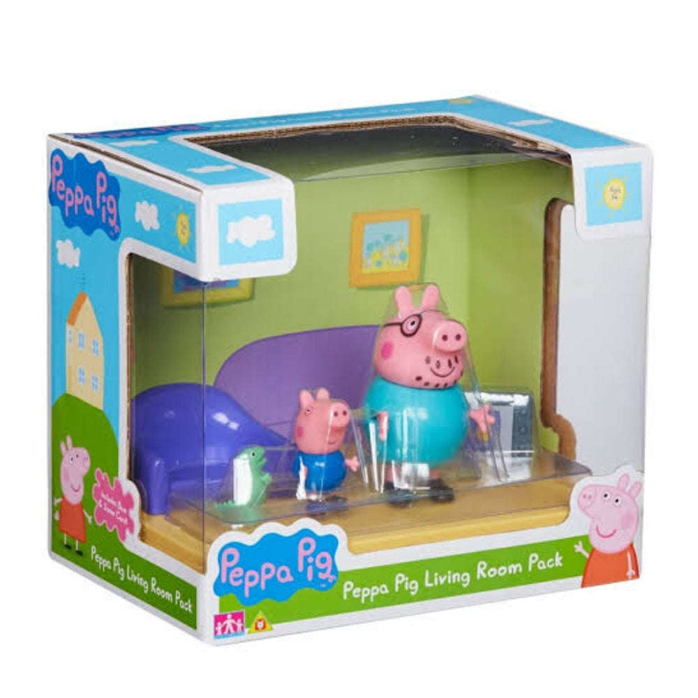 Peppa Pig Scene Backdrop - Living Room