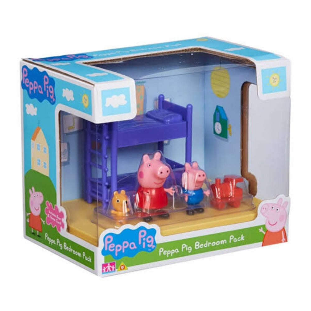 Peppa Pig Scene Backdrop - Bedroom