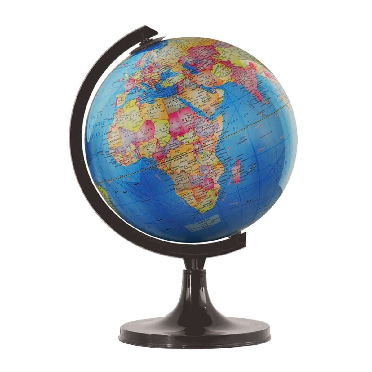 World Globe Large With Stand