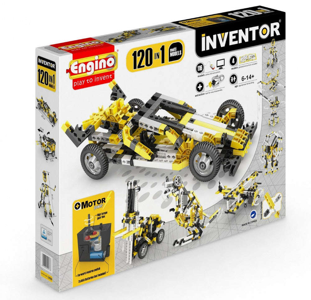 Engino Inventor Motorized 120 Multi Models