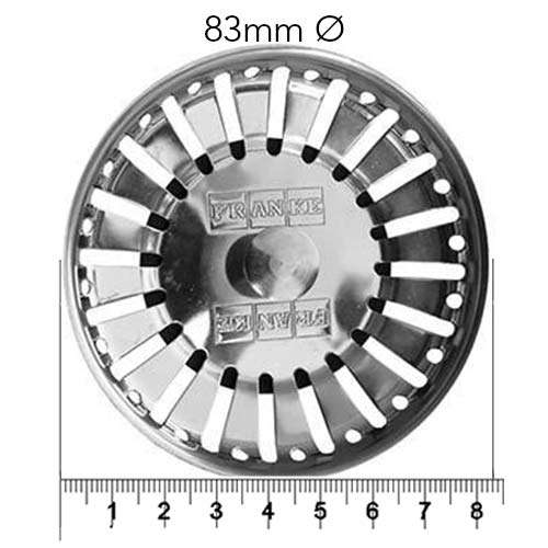 90mm Basket Strainer Waste Plug
