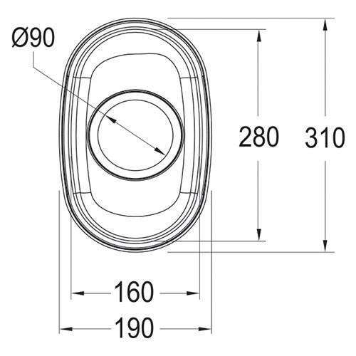 CUB 130 Undermount Sink