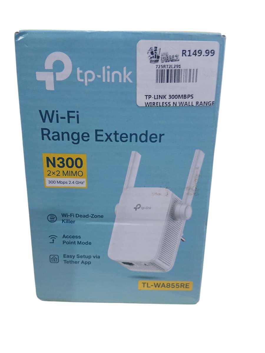 TP-LINK TL-WA854RE WIFI RANGE EXTENDER