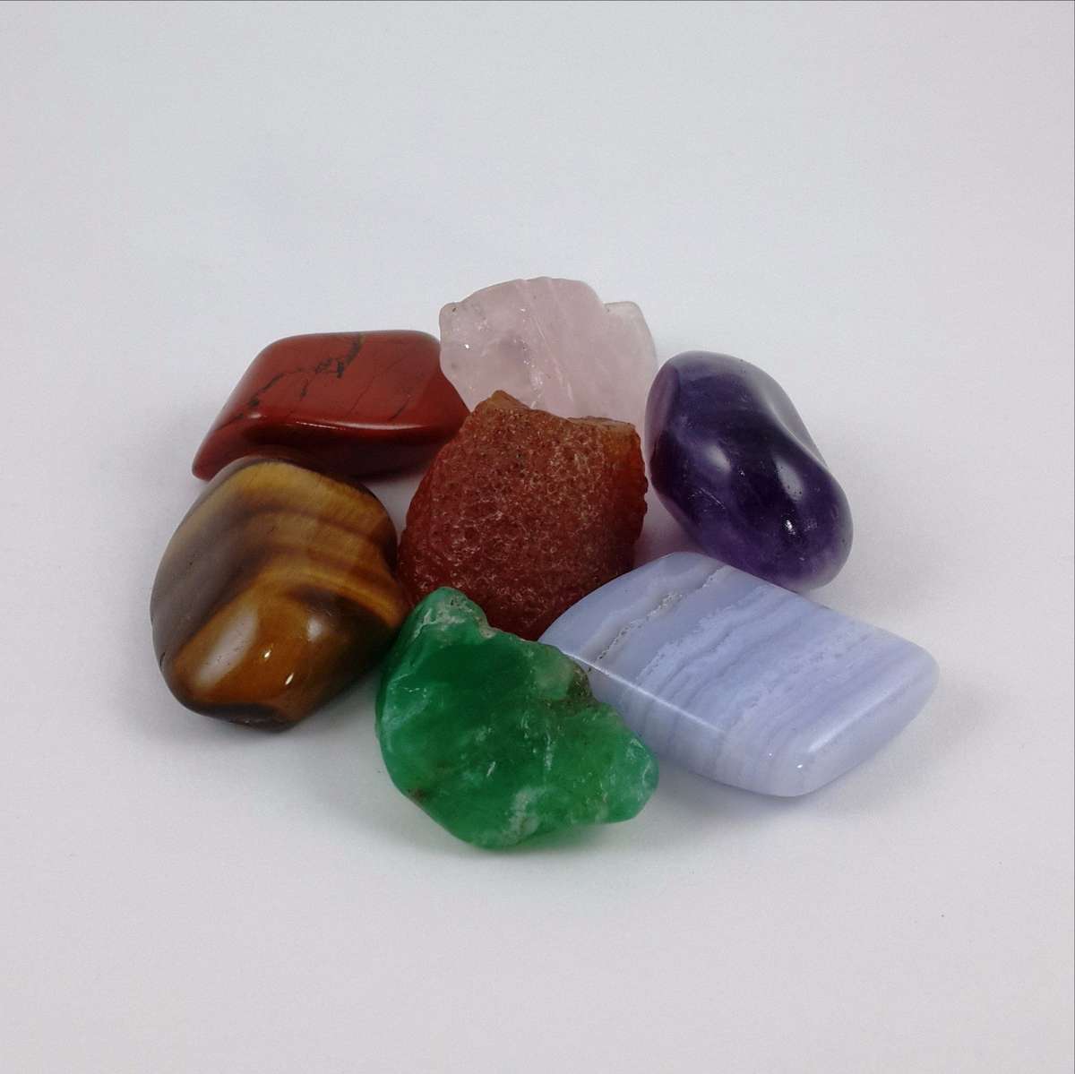 Chakra Kit with Black Pouch - Medium Stone Kit