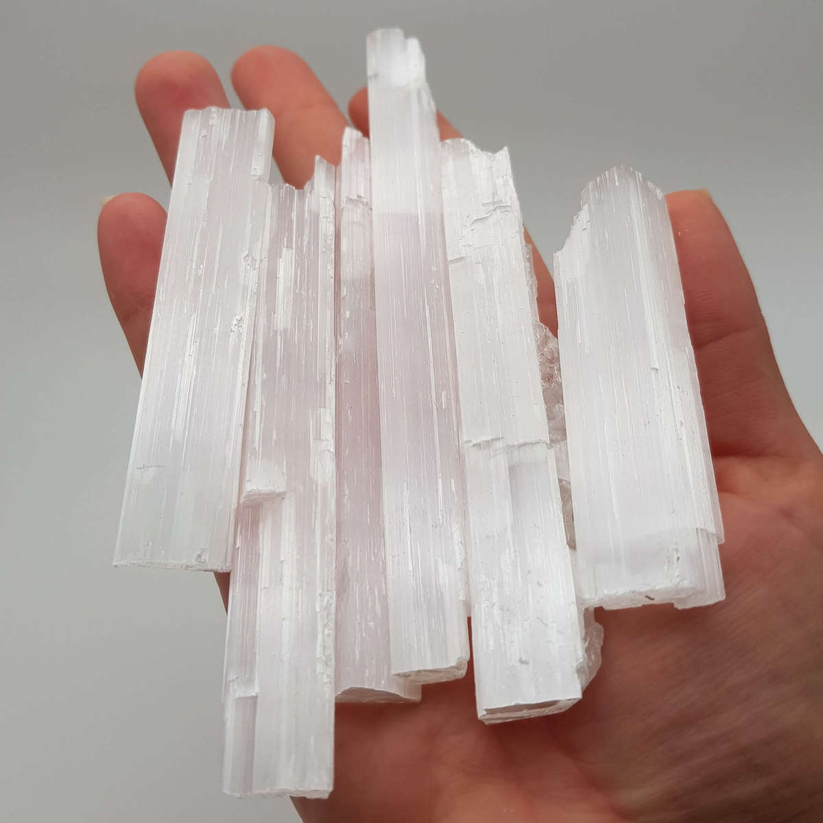 Selenite Satin Spar Wand - S - 15 - 25g