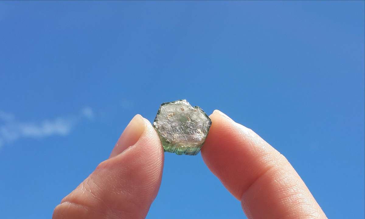 Watermelon Tourmaline Crystal - 19ct!