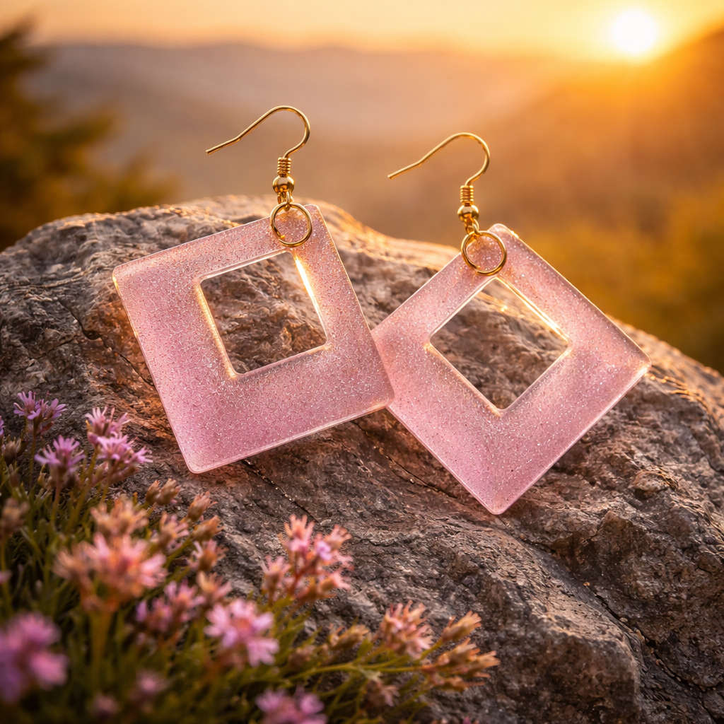 Classic funky elegance, a handmade earring to turn heads. made to be enjoyed . K12