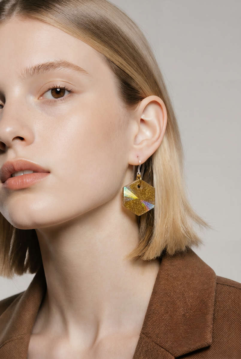 a Stylish handmade earring crafted for everyday elegance. Lightweight and comfortable . Made to b...