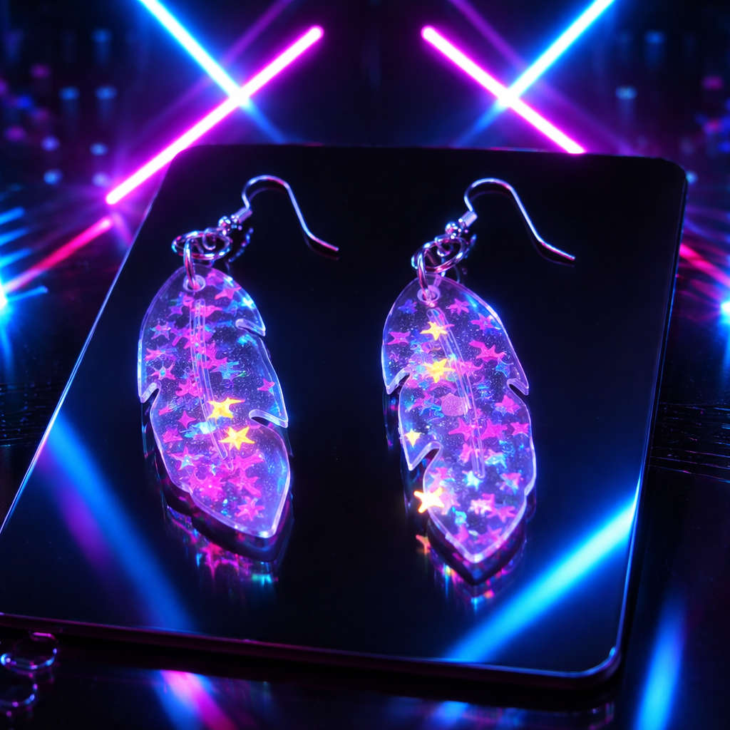 An elegant sophisticated statement piece with hypo-allergenic hooks, the ultimate party earring t...