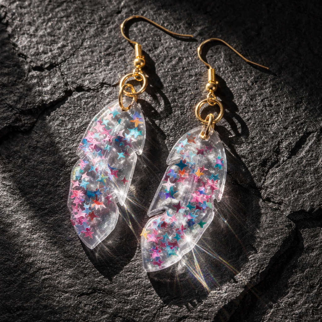 An elegant sophisticated statement piece with hypo-allergenic hooks, the ultimate party earring t...