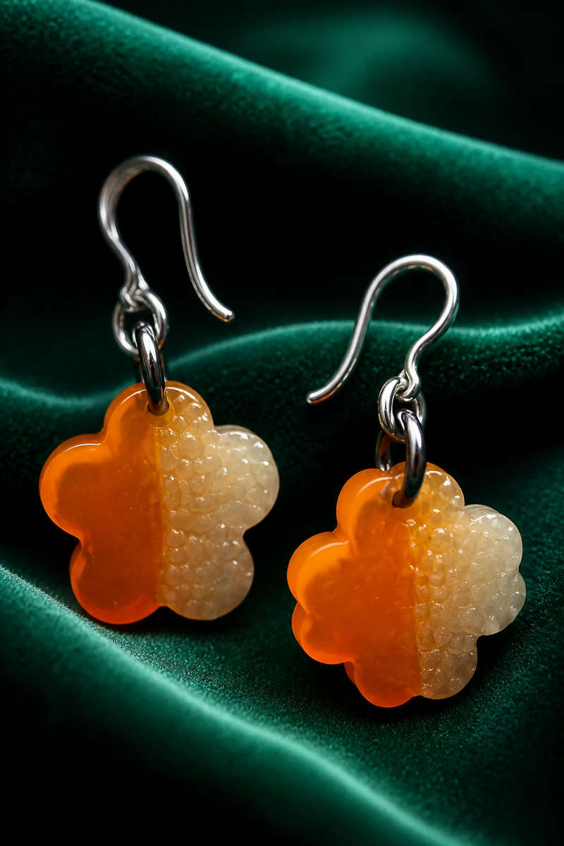 Cool neon funky hypo-allergenic handmade earrings. Lightweight and comfy . Make it yours    G03