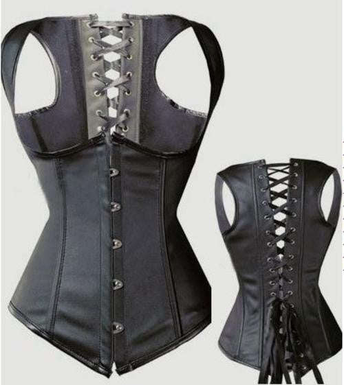 Classical Gothic underbust corset - S