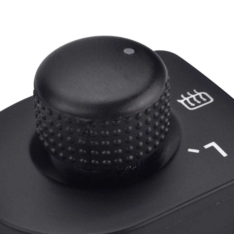 Rear Mirror Switch Adjustment Knob 1J1 959 565F for Volkswagen Bora Golf, 1J1 959 565F