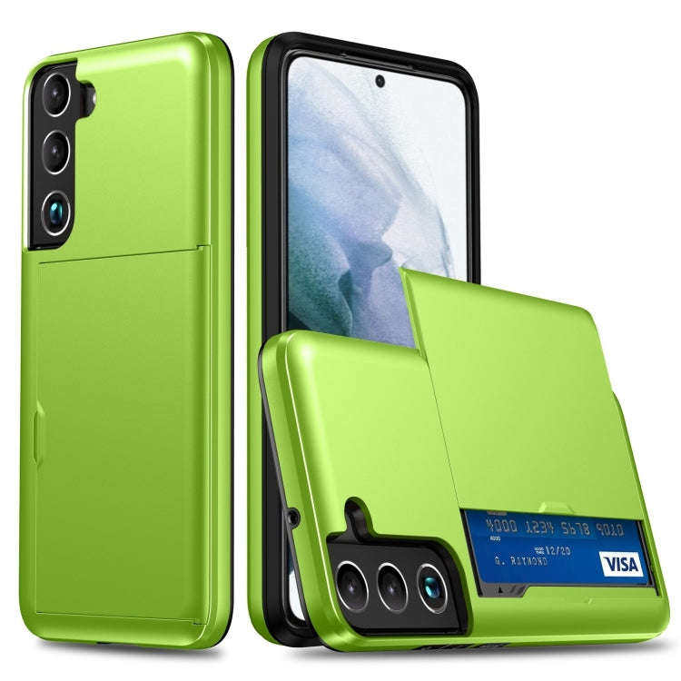 Shockproof Armor Phone Case with Card Slot, For Samsung Galaxy S24 Ultra 5G, For Samsung Galaxy S...