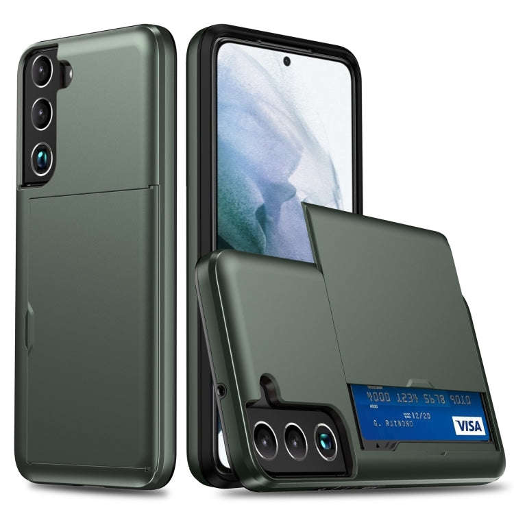 Shockproof Armor Phone Case with Card Slot, For Samsung Galaxy S24 Ultra 5G, For Samsung Galaxy S...