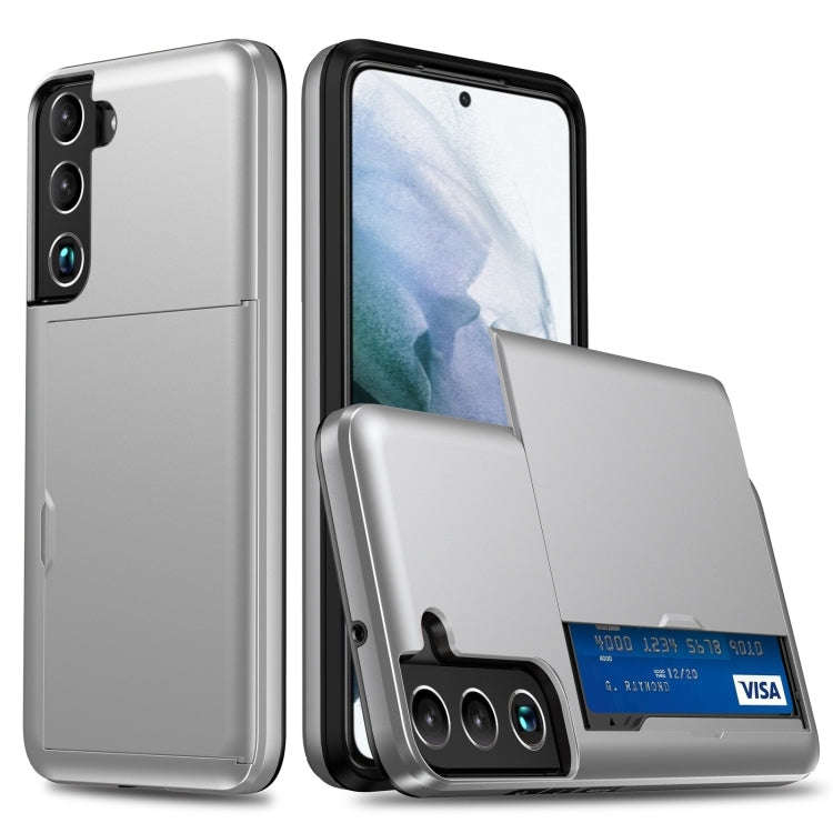 Shockproof Armor Phone Case with Card Slot, For Samsung Galaxy S24 Ultra 5G, For Samsung Galaxy S...