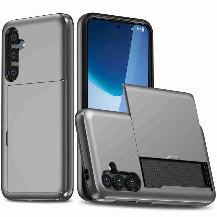Shockproof Armor Phone Case with Card Slot, For Samsung Galaxy S24 Ultra 5G, For Samsung Galaxy S...