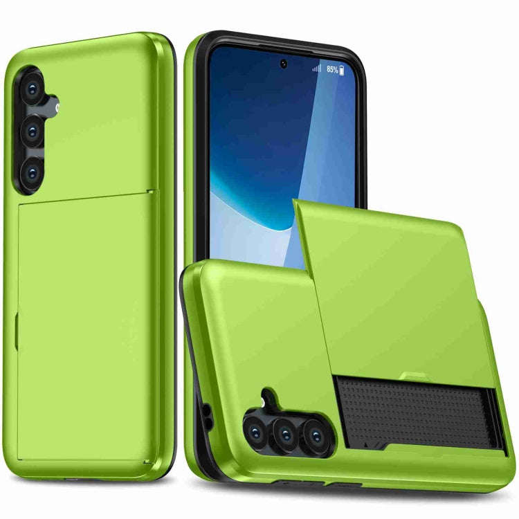 Shockproof Armor Phone Case with Card Slot, For Samsung Galaxy S24 Ultra 5G, For Samsung Galaxy S...