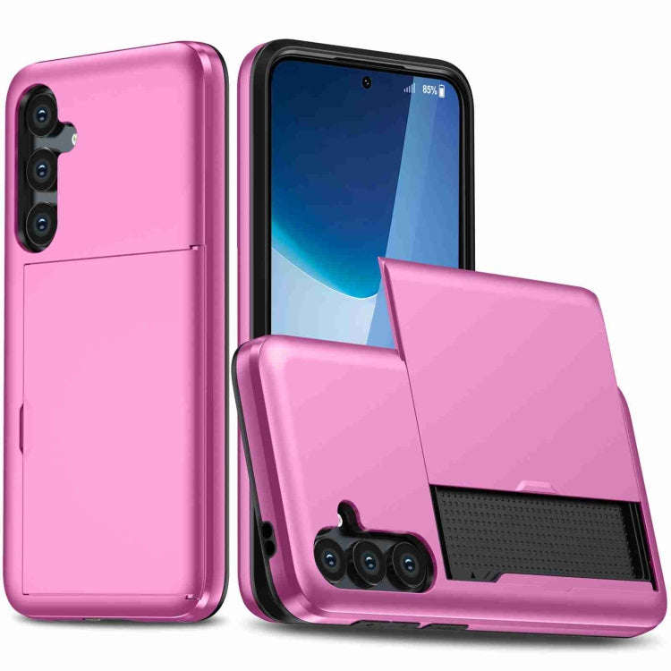 Shockproof Armor Phone Case with Card Slot, For Samsung Galaxy S24 Ultra 5G, For Samsung Galaxy S...