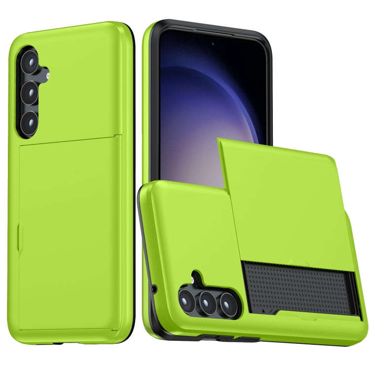 Shockproof Armor Phone Case with Card Slot, For Samsung Galaxy S24 Ultra 5G, For Samsung Galaxy S...