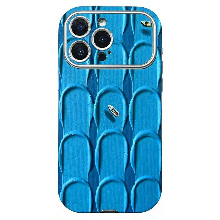 Rounded Edge Large Window Silicone Phone Case, For iPhone 17 Pro Max, For iPhone 17 Pro