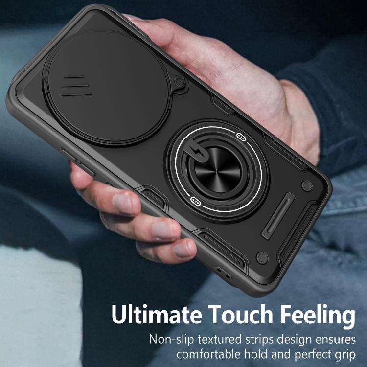 Sliding Ring Holder Phone Case for Redmi Note 15 Series