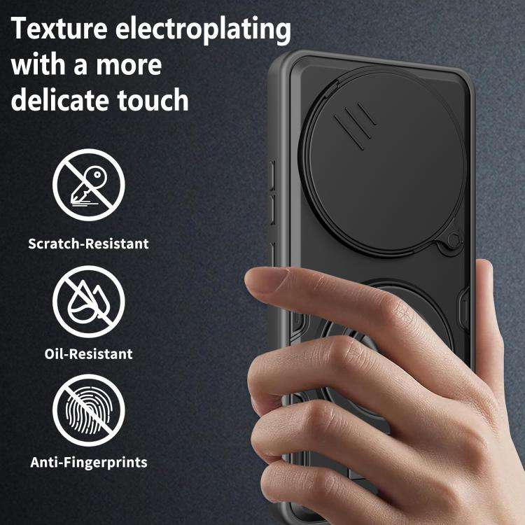 Sliding Ring Holder Phone Case for Redmi Note 15 Series