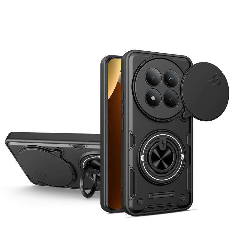 Sliding Ring Holder Phone Case for Redmi Note 15 Series