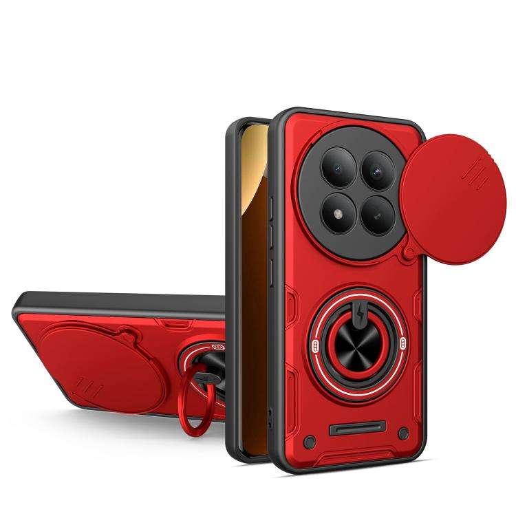 Sliding Ring Holder Phone Case for Redmi Note 15 Series