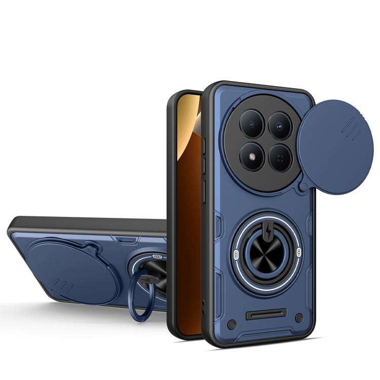 Sliding Ring Holder Phone Case for Redmi Note 15 Series