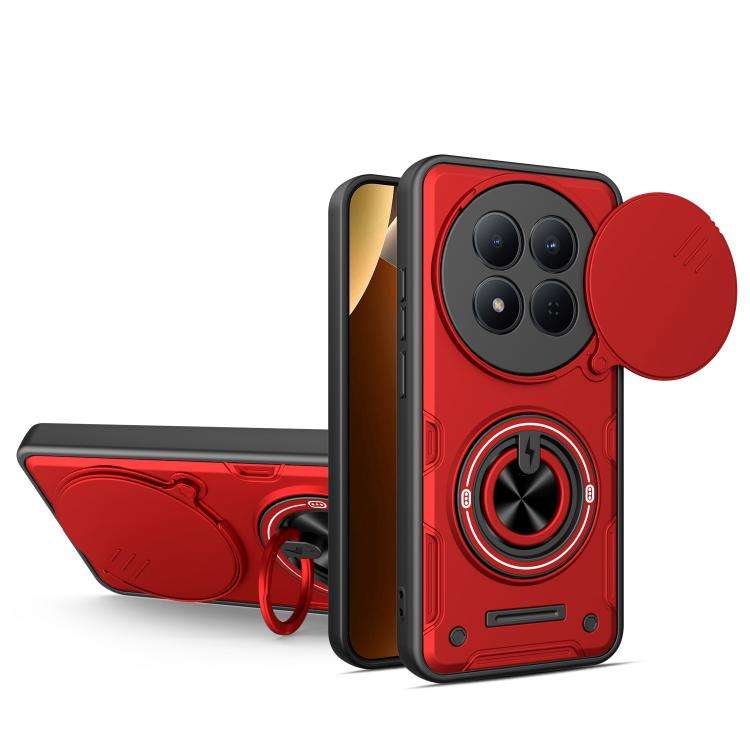 Sliding Ring Holder Phone Case for Redmi Note 15 Series