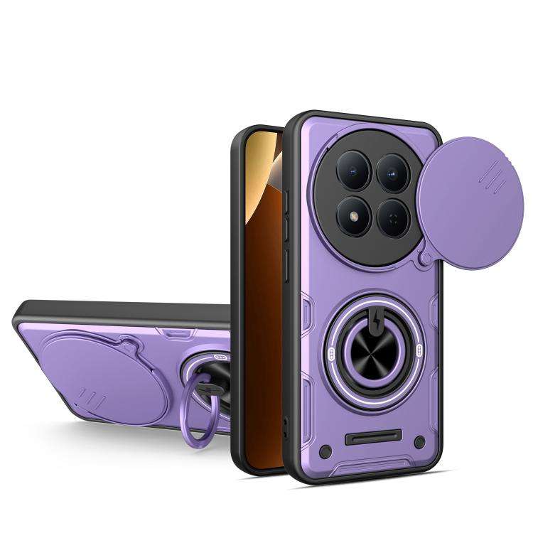 Sliding Ring Holder Phone Case for Redmi Note 15 Series