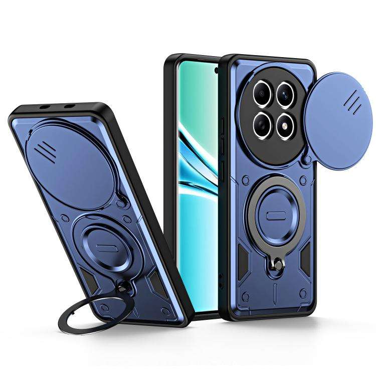 Ring Holder Lens Slide Cover Phone Case, For Redmi Note 15 Pro+ Global 163.3m, For Redmi Note 15 ...