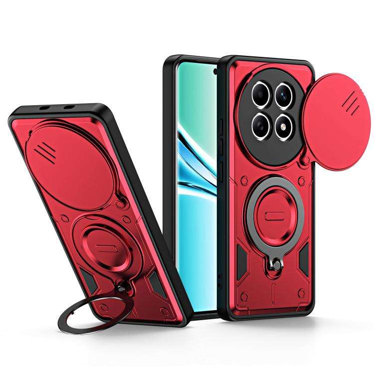 Ring Holder Lens Slide Cover Phone Case, For Redmi Note 15 Pro+ Global 163.3m, For Redmi Note 15 ...