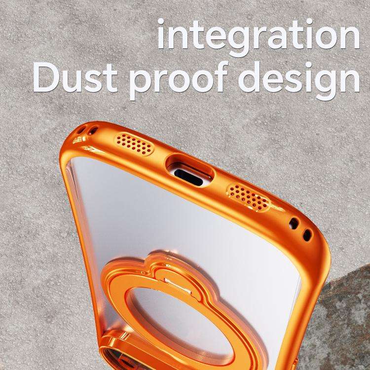 360 Degree Rotation Holder Magnetic Electroplated Phone Case, For Google Pixel 11 Pro XL, For Goo...