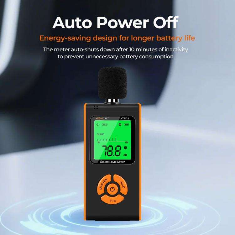 YT312S High Precision Digital Sound Level Meter, Measurement Range: 30130dB, YT312S