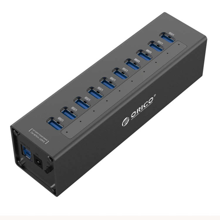 ORICO A3H10 10-Port USB 3.0 Hub with Power Adapter