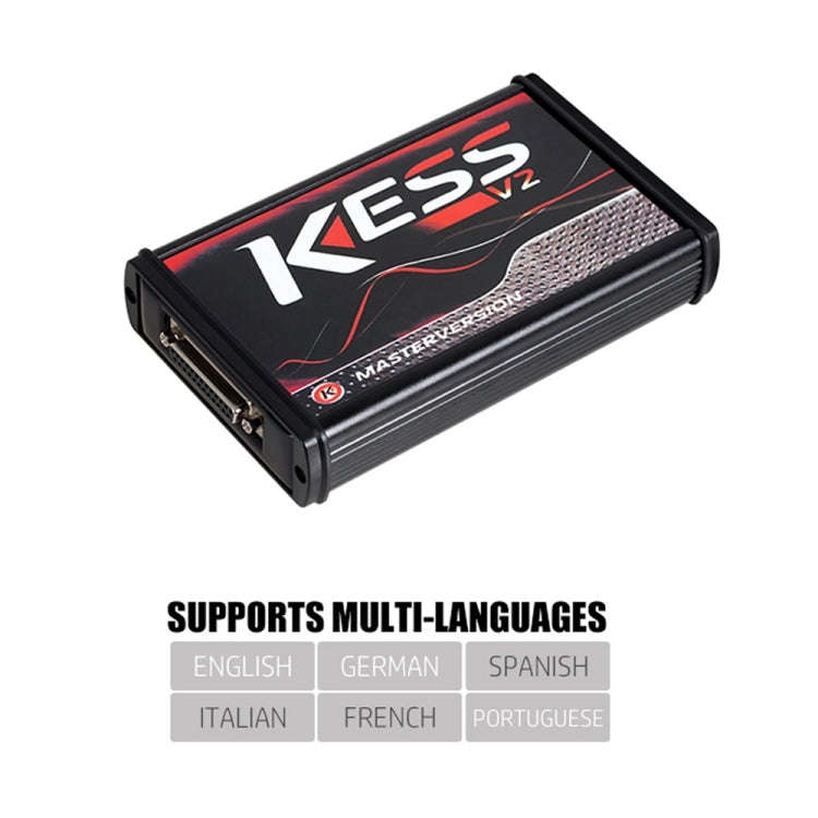 V2 V5.017 EU ECM Titanium Winols KTAG 4 LED Online Master Version ECU OBD car / truck Programmer ...